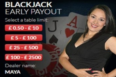 Blackjack Early Payout Logo