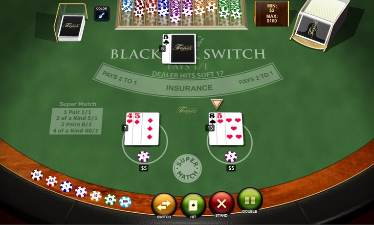 Blackjack Switch Deal