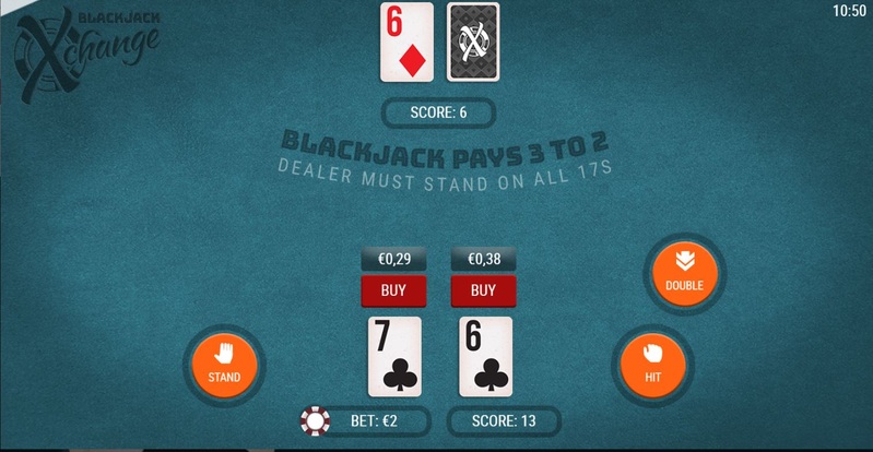 Blackjack Exchange Deal
