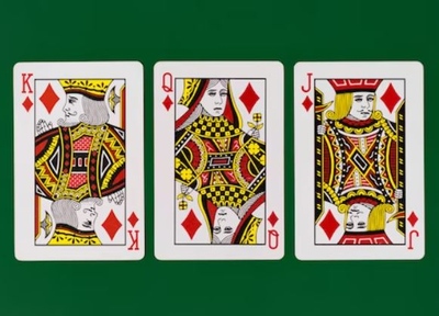 King Queen Jack Face Cards