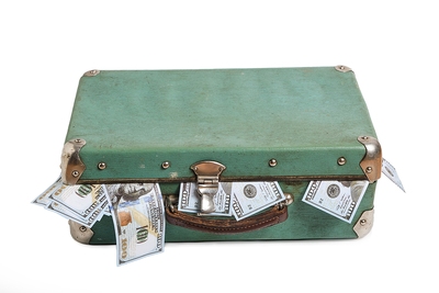 Money in Suitcase